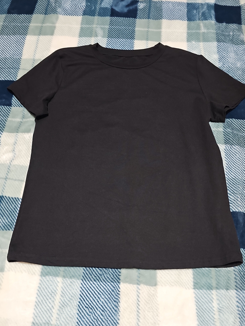 Men's Classic Black Crewneck T-Shirt